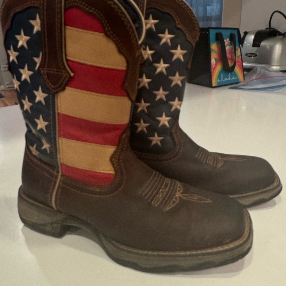 American Flag Cowboy Boots